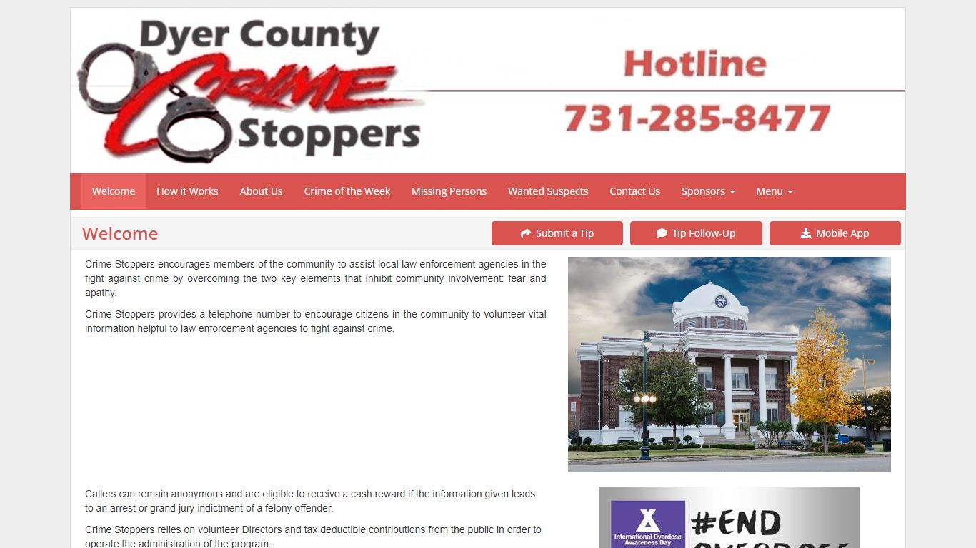 Public Jail Roster - Dyer County Crime Stoppers